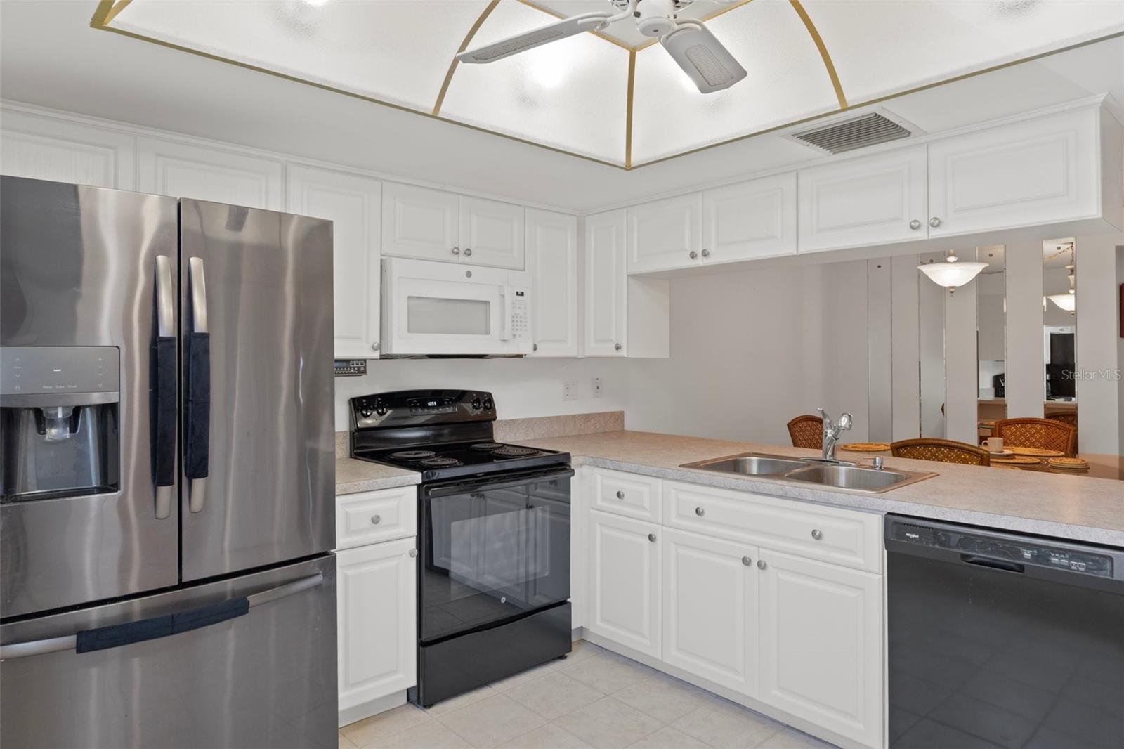 Kitchen Overlooking Dining Area