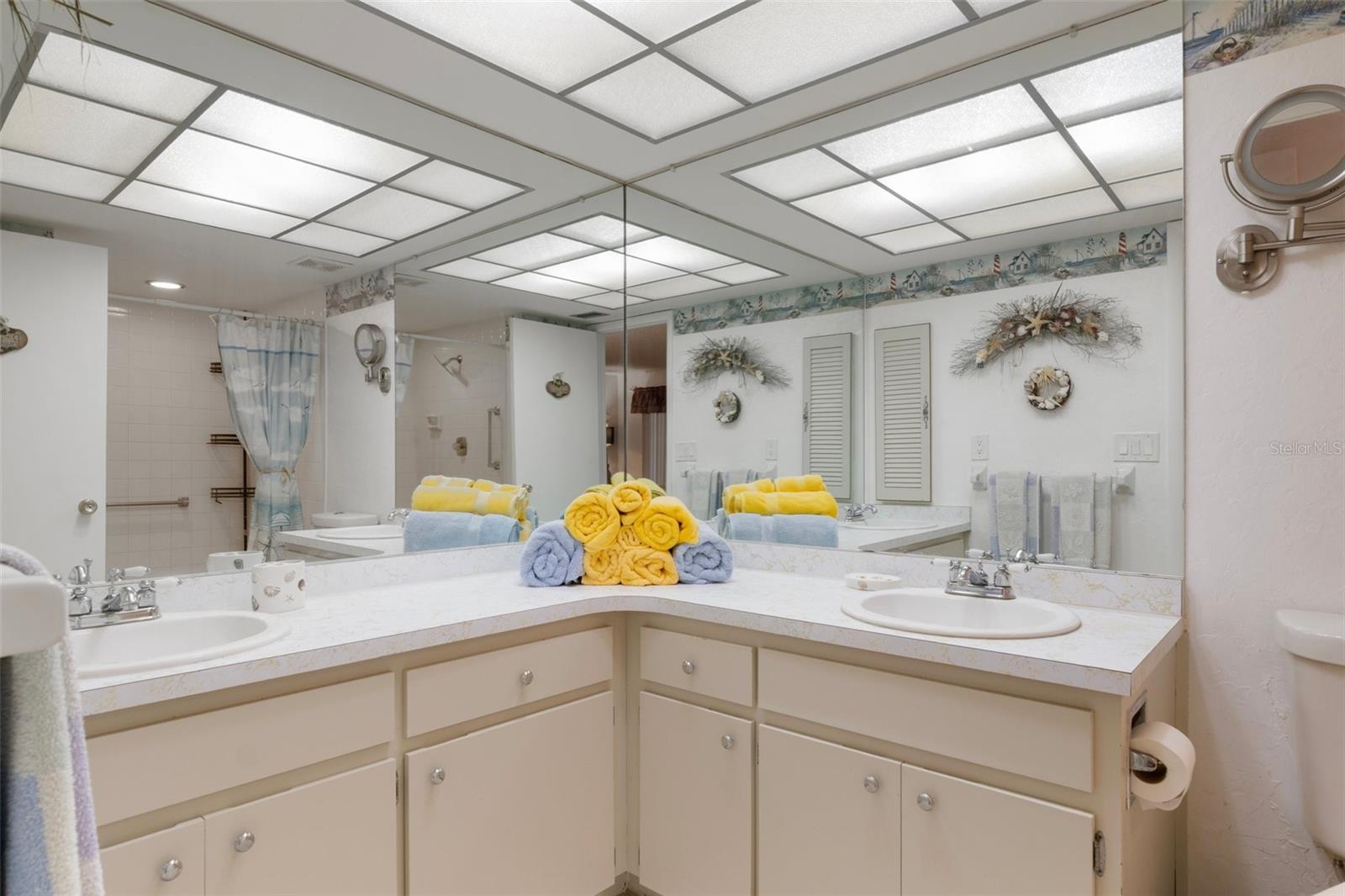 Primary Bathroom with Dual Sinks