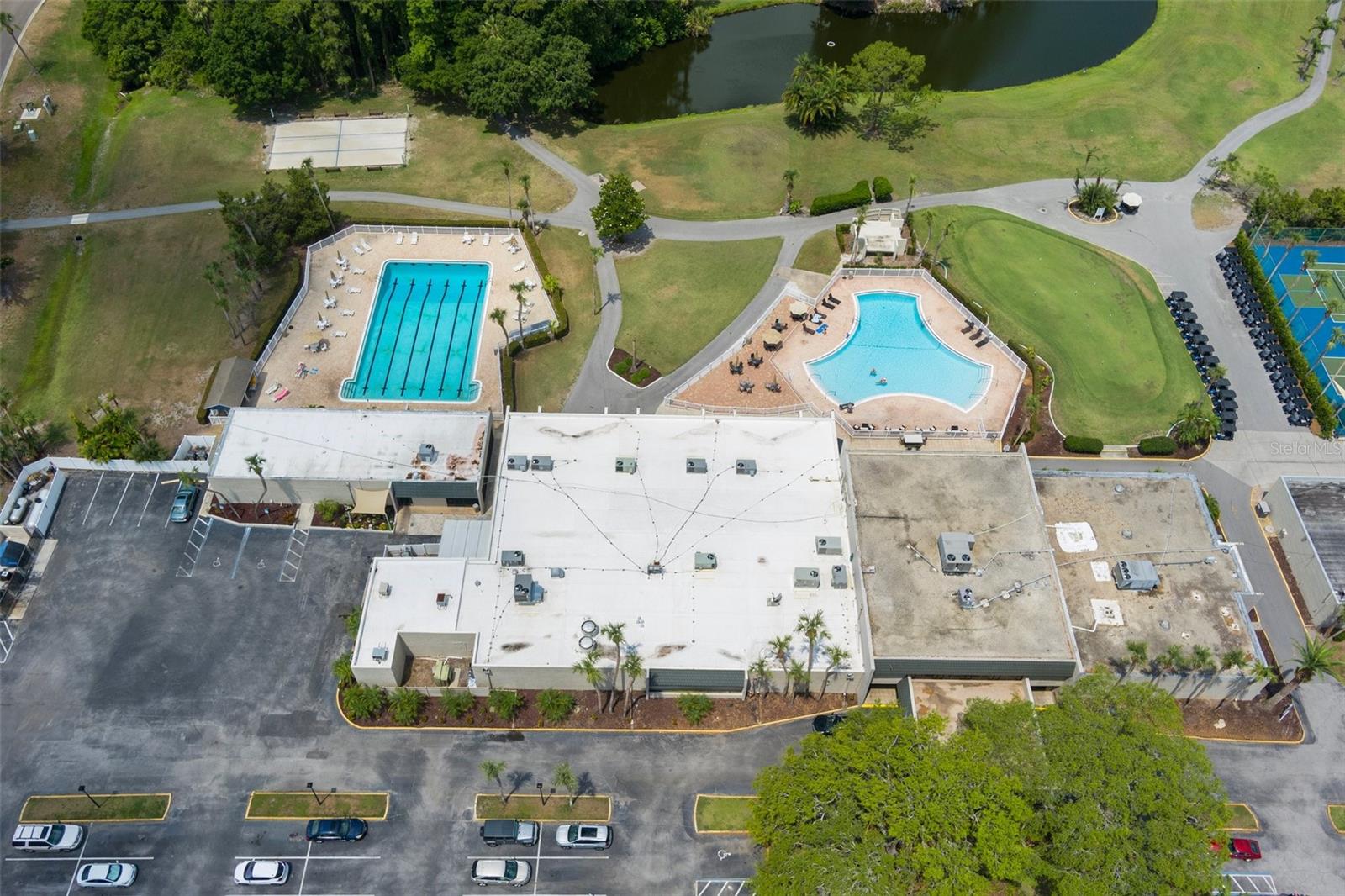 Community Amenities with 2 Pools