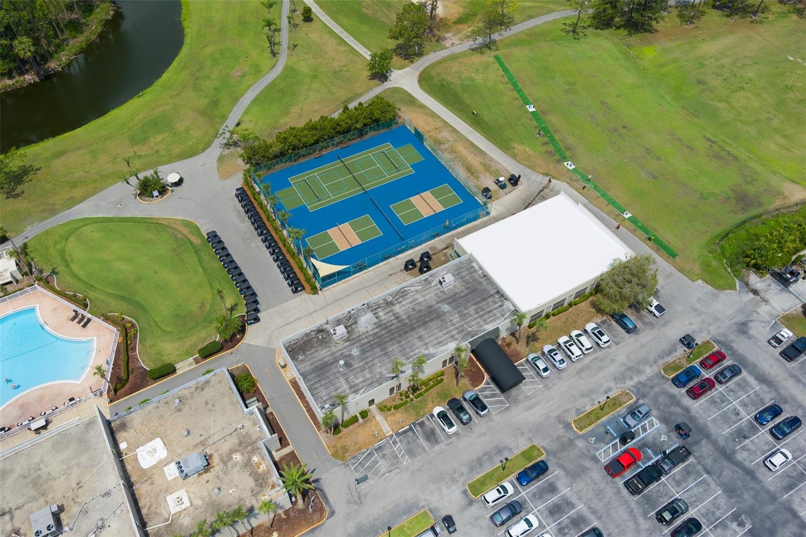 Community Amenities with Tennis and Bocce Courts