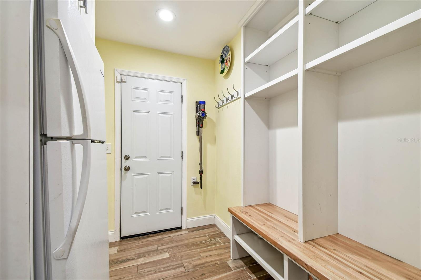 Mudroom with Additional Pantry Storage