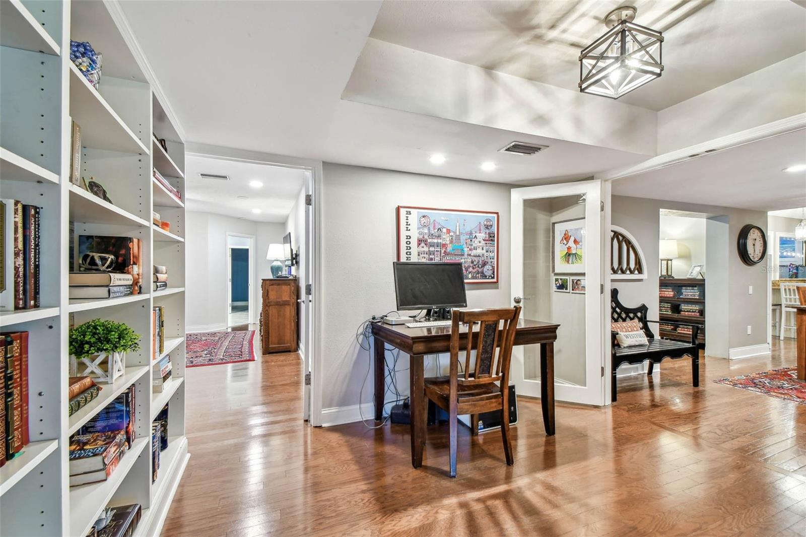 Library w/ Second Office Space