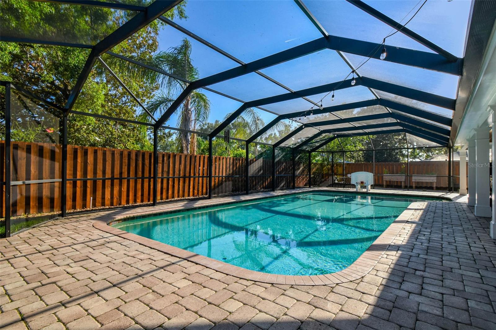 Oversized Enclosed Pool