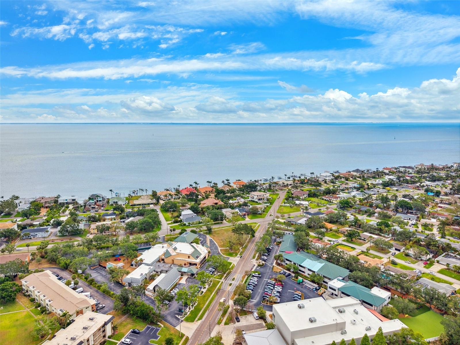 Neighboring Million Dollar Homes and Tampa Bay