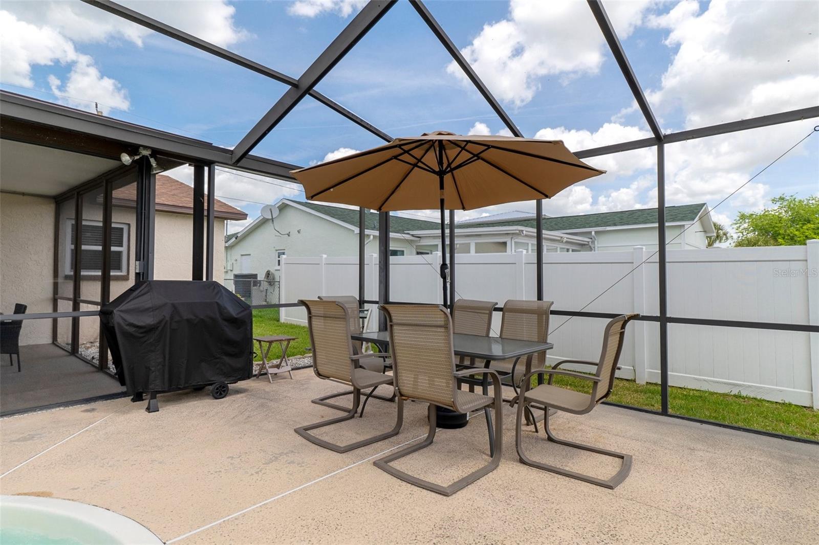 Screened Pool Enclosure
