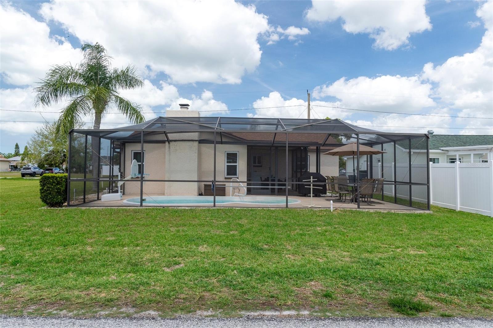 Rear of Home