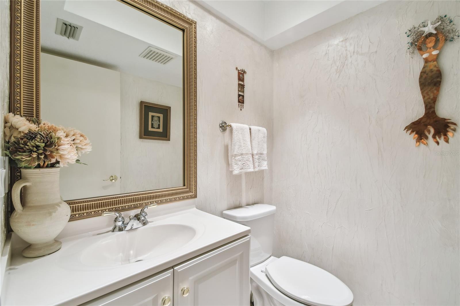 1/2 Bath located on the 2nd floor