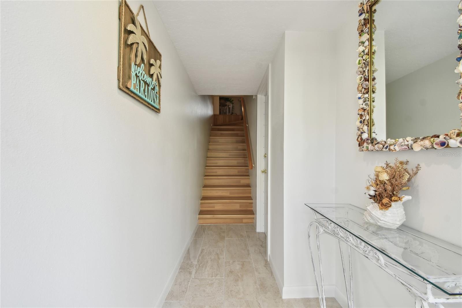 Entrance with foyer.