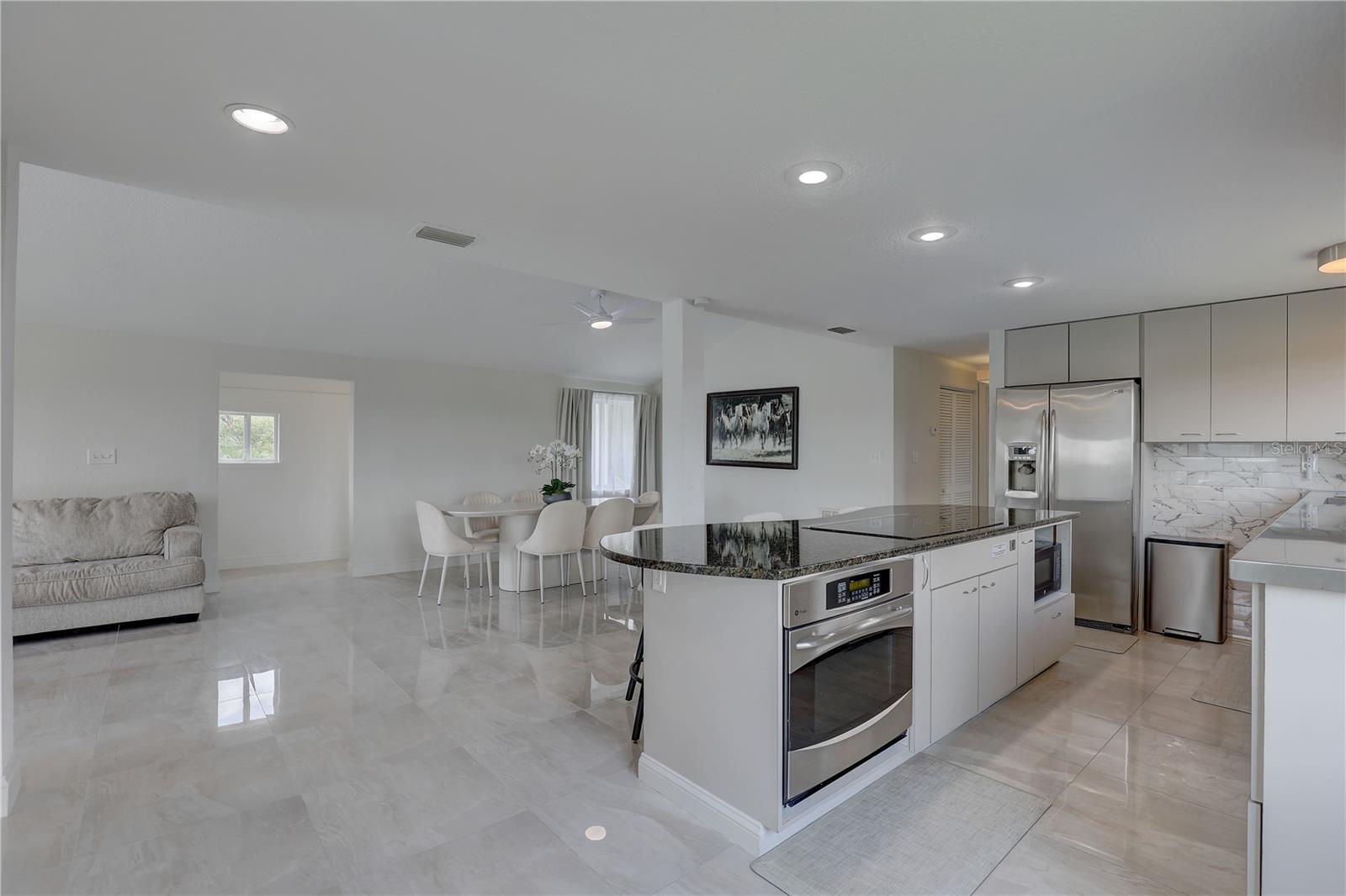 Upstairs Kitchen/ Living Area