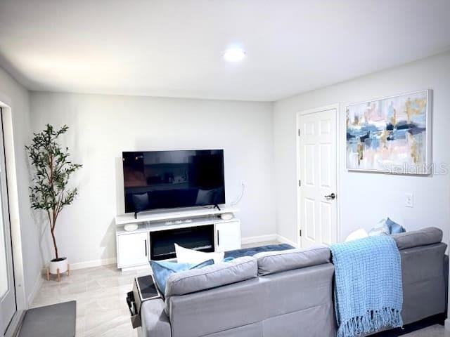 Downstairs Unit 2 Living Area