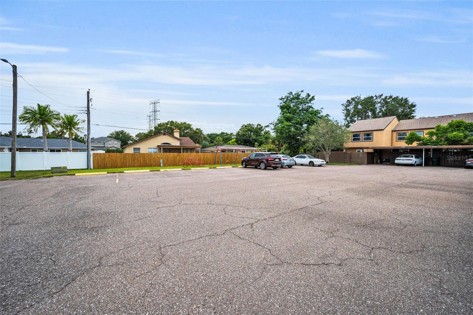 Guest Parking/Rear View