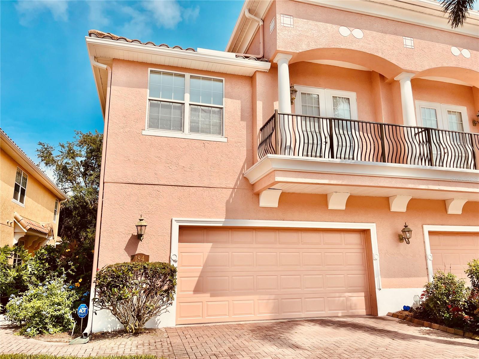 2200 sqft, oversized garage, patio and two balconies