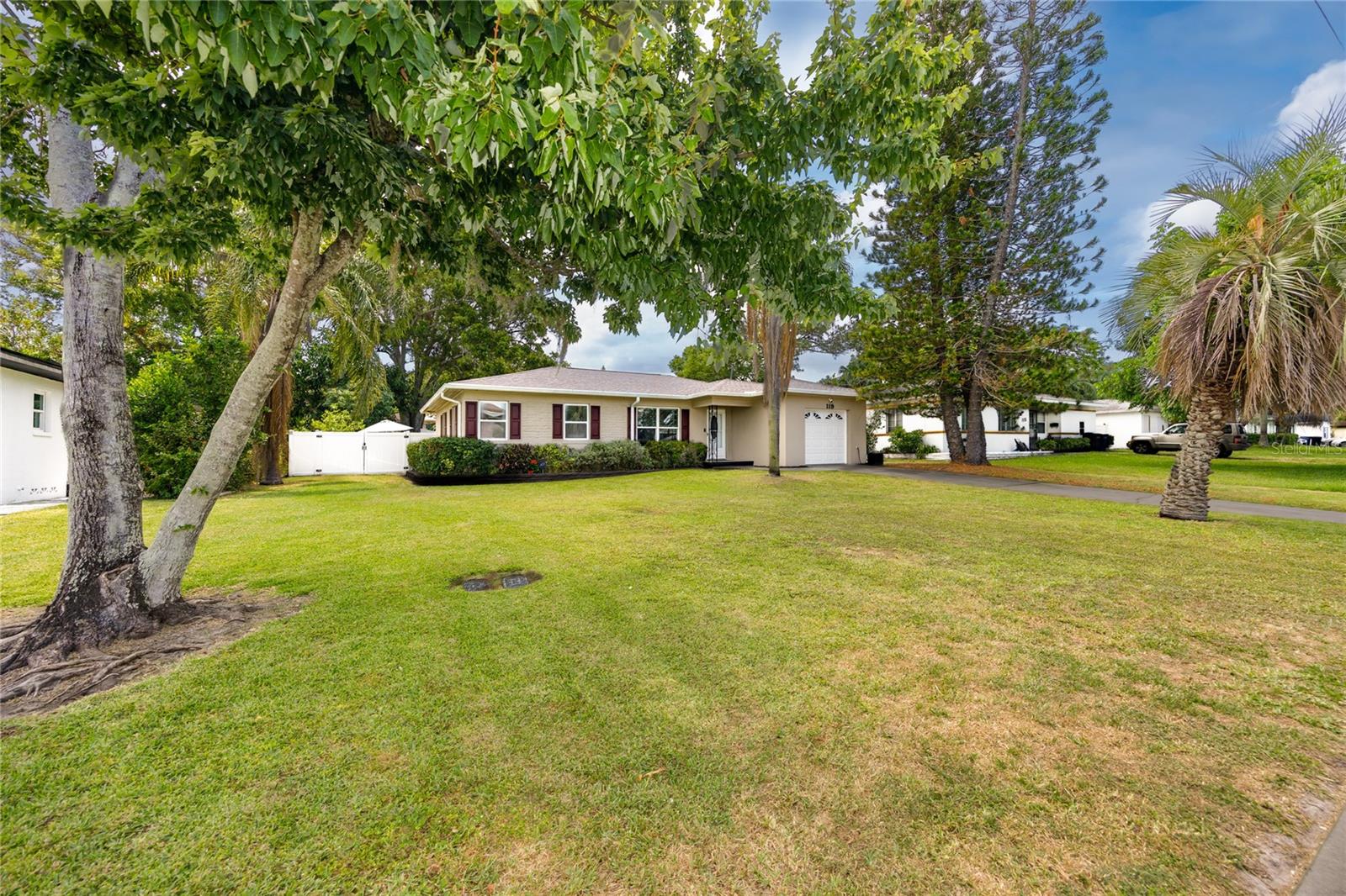 Lots of Trees and Spacious Front Yard