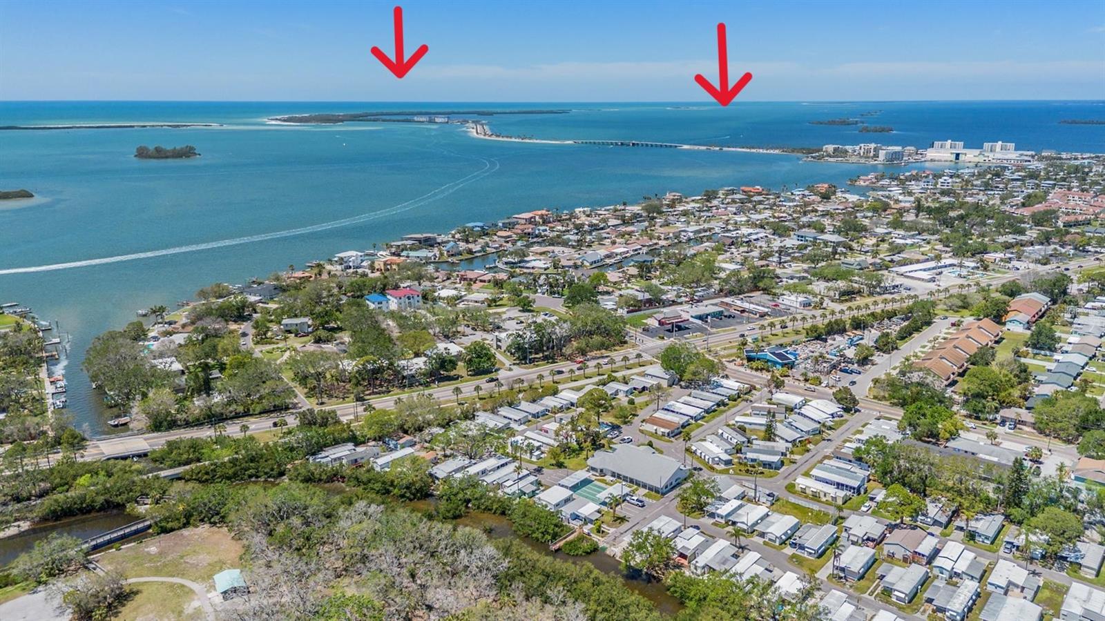 Honeymoon Island and the Dunedin Causeway