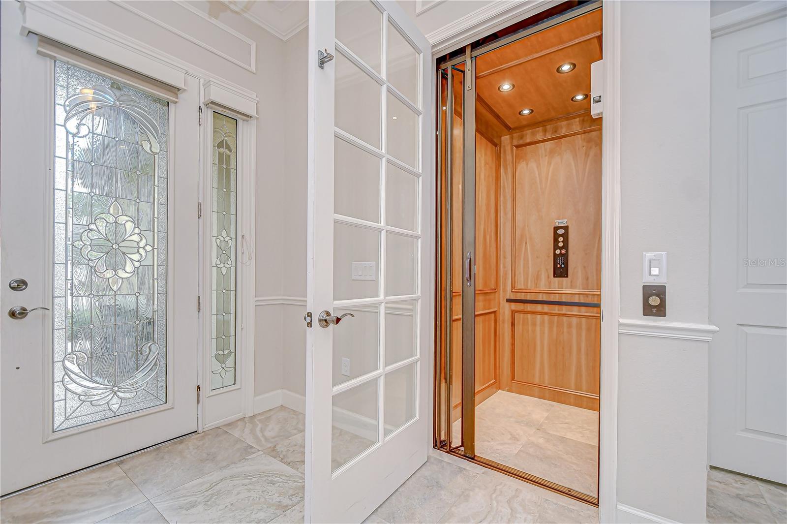 Elevator to the upstairs loft!