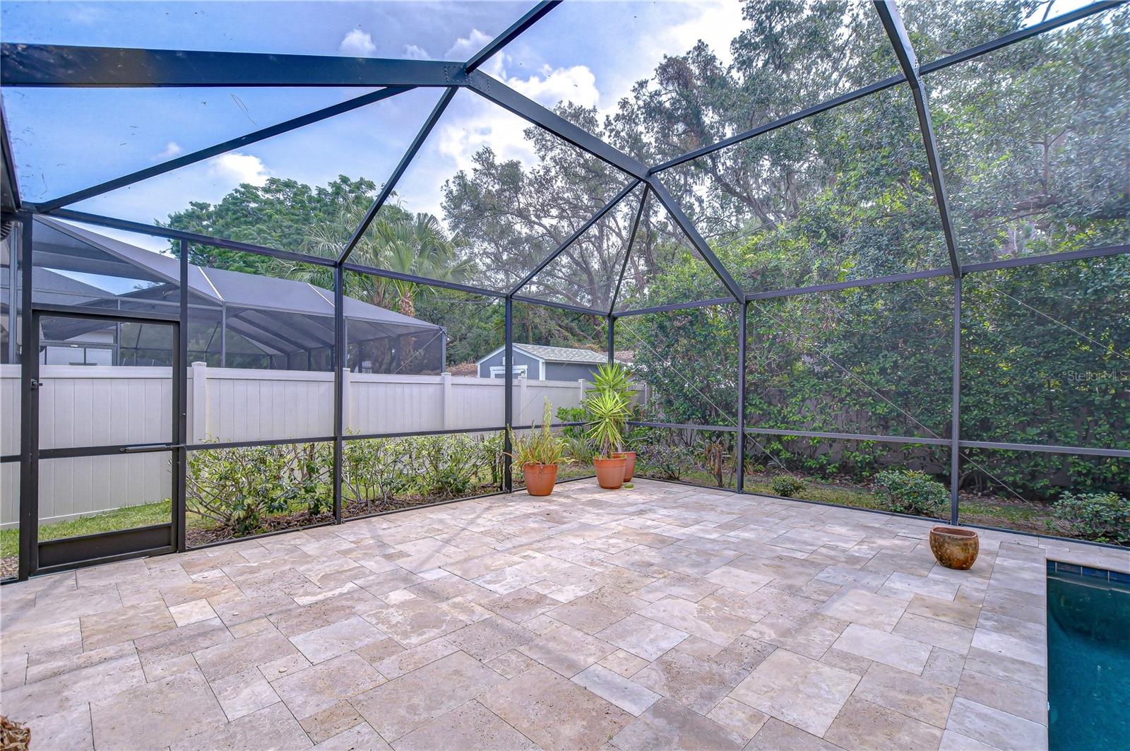 Extended lanai spaced!
