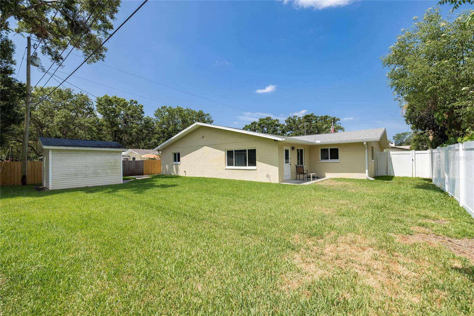 Large Back Yard