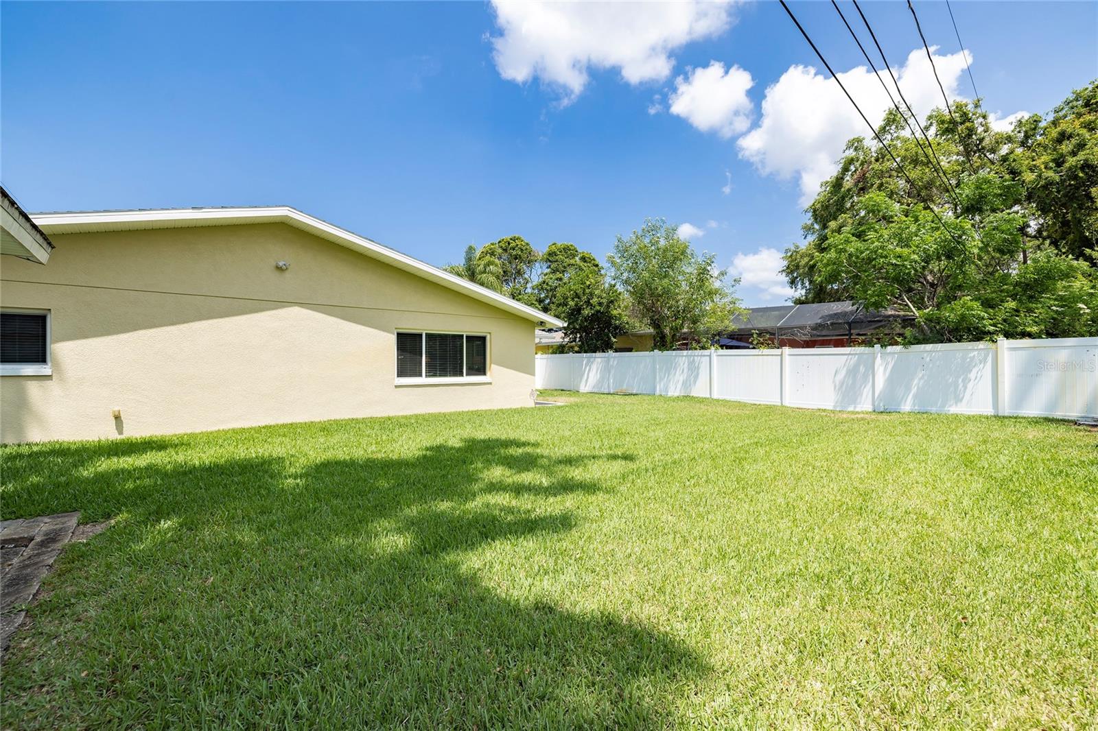Large Back Yard