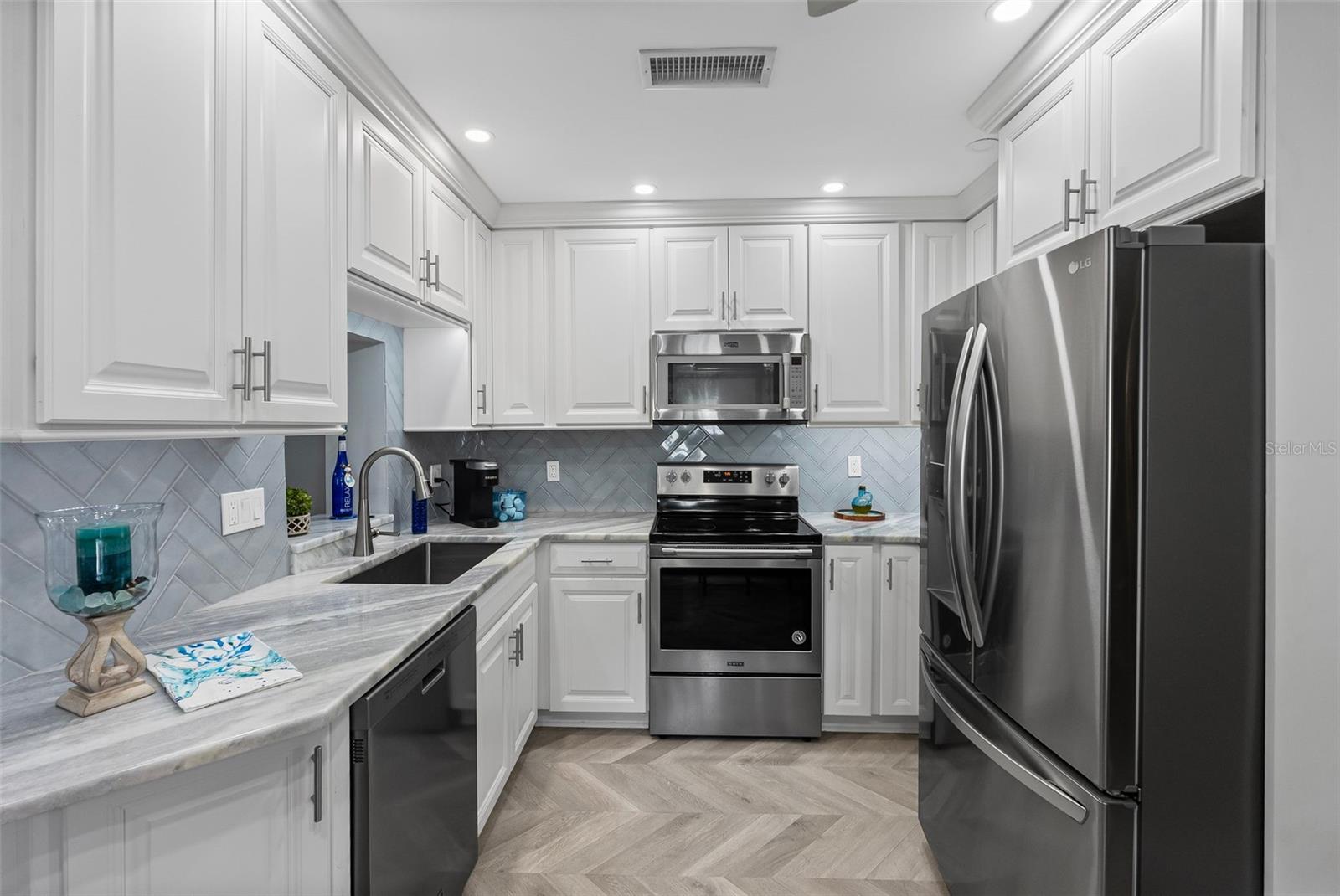 Recently updated kitchen
