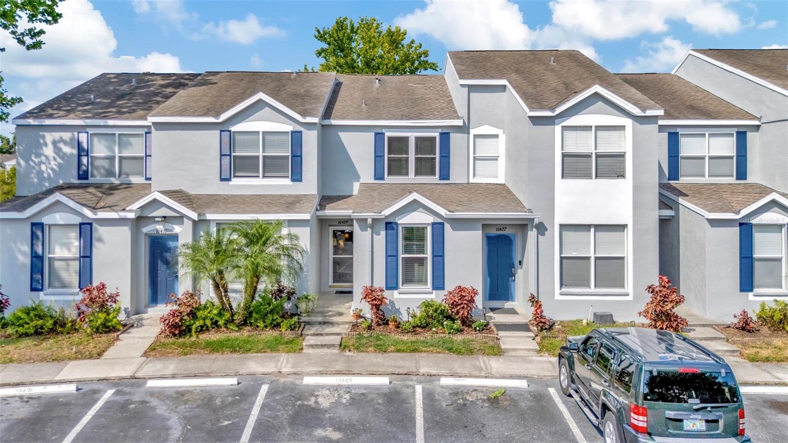Front of Townhome