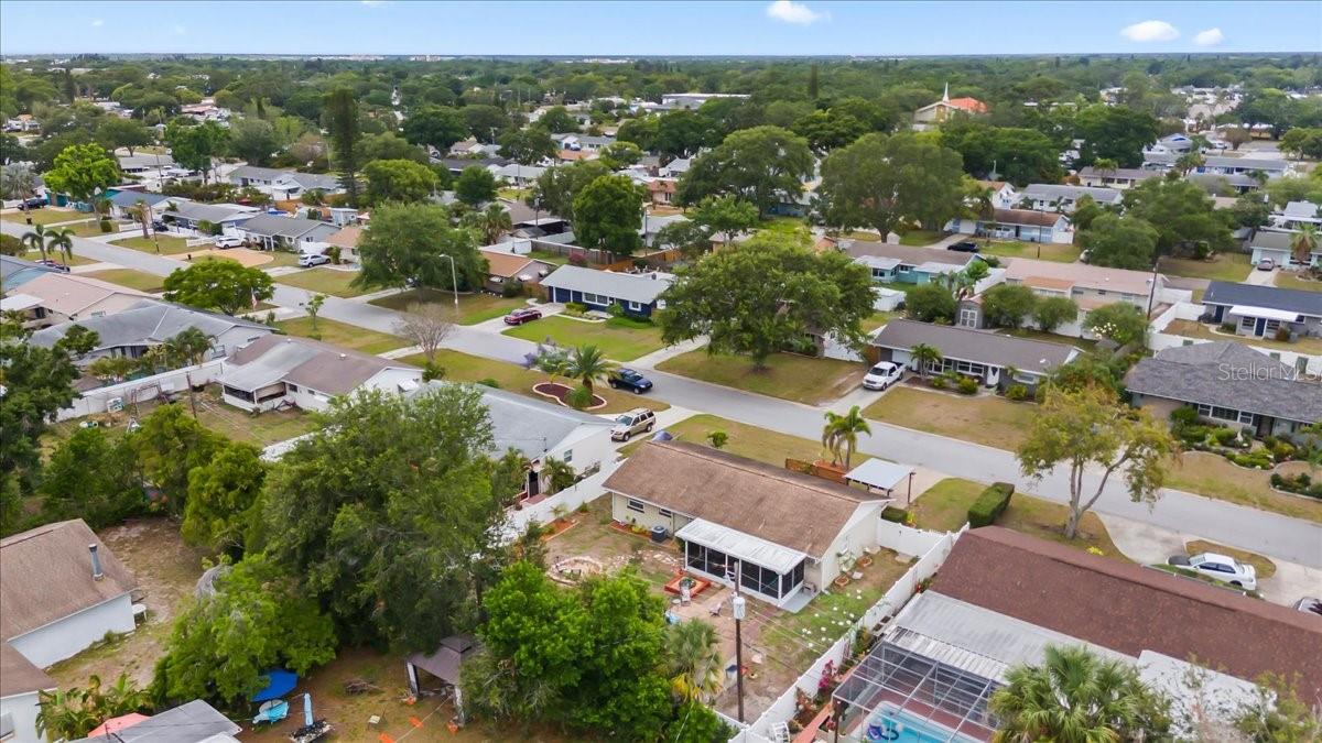 Aerial Of Community