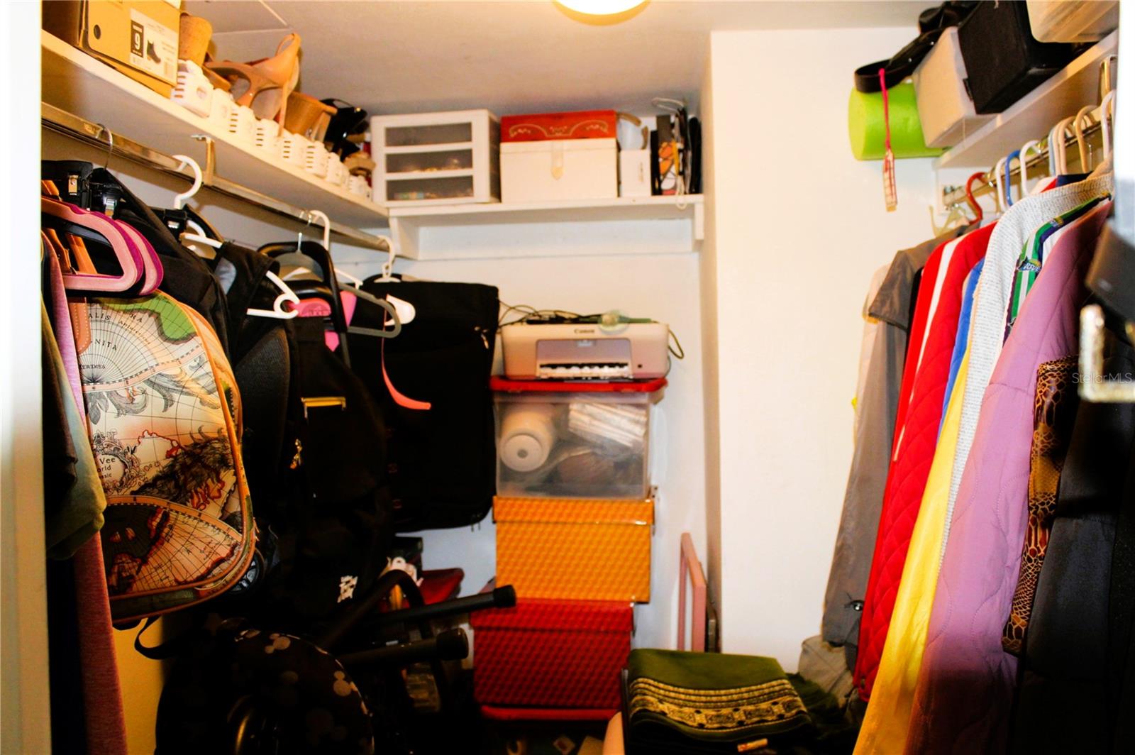 Second Bedroom walk in closet