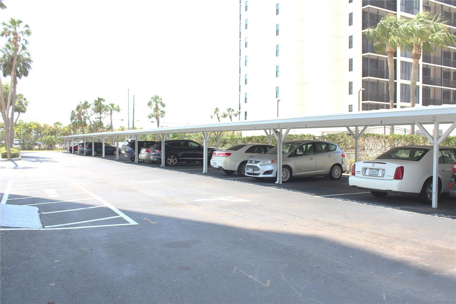 Carports reserved