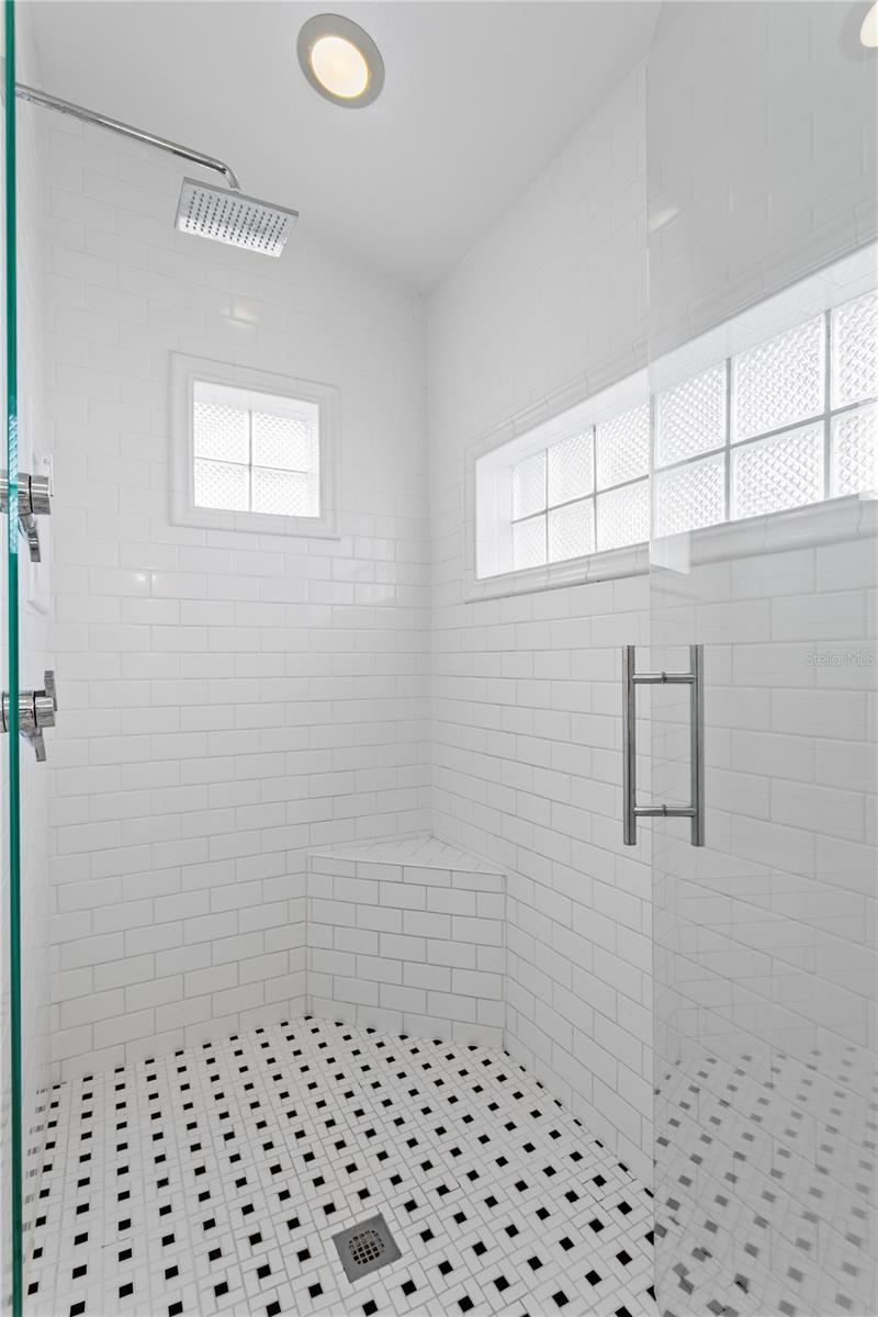 And a nice shower