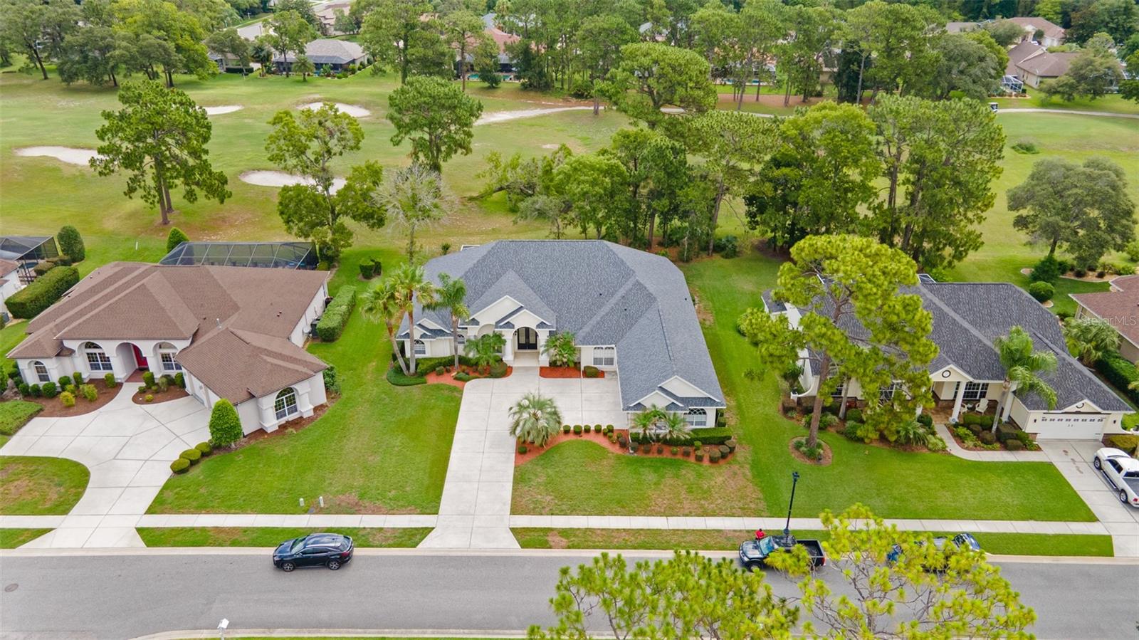Aerial Golf Course