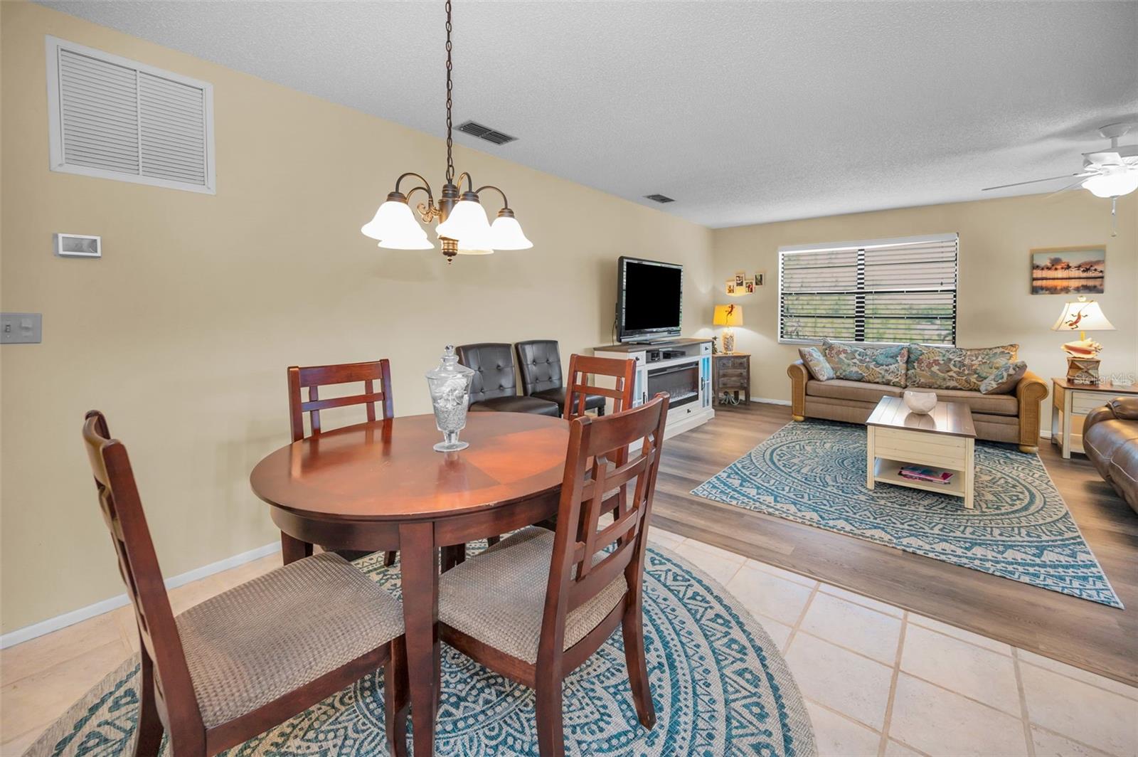 End unit with additional windows for a light and bright interior.