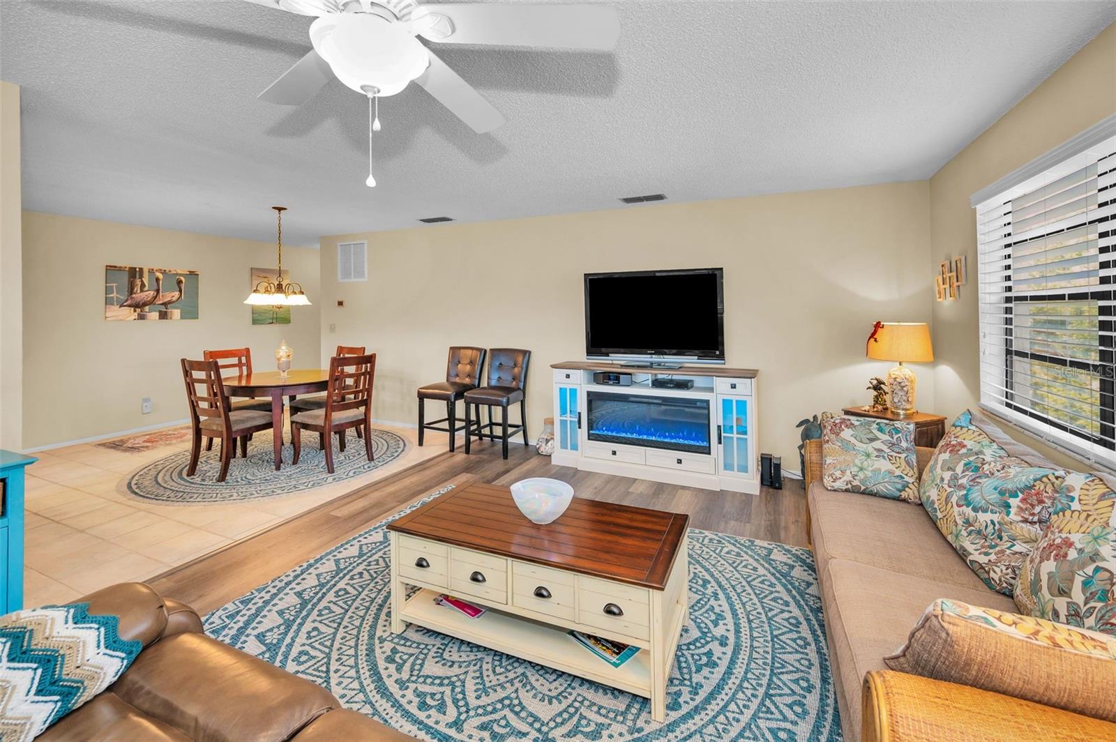 Living and dining room