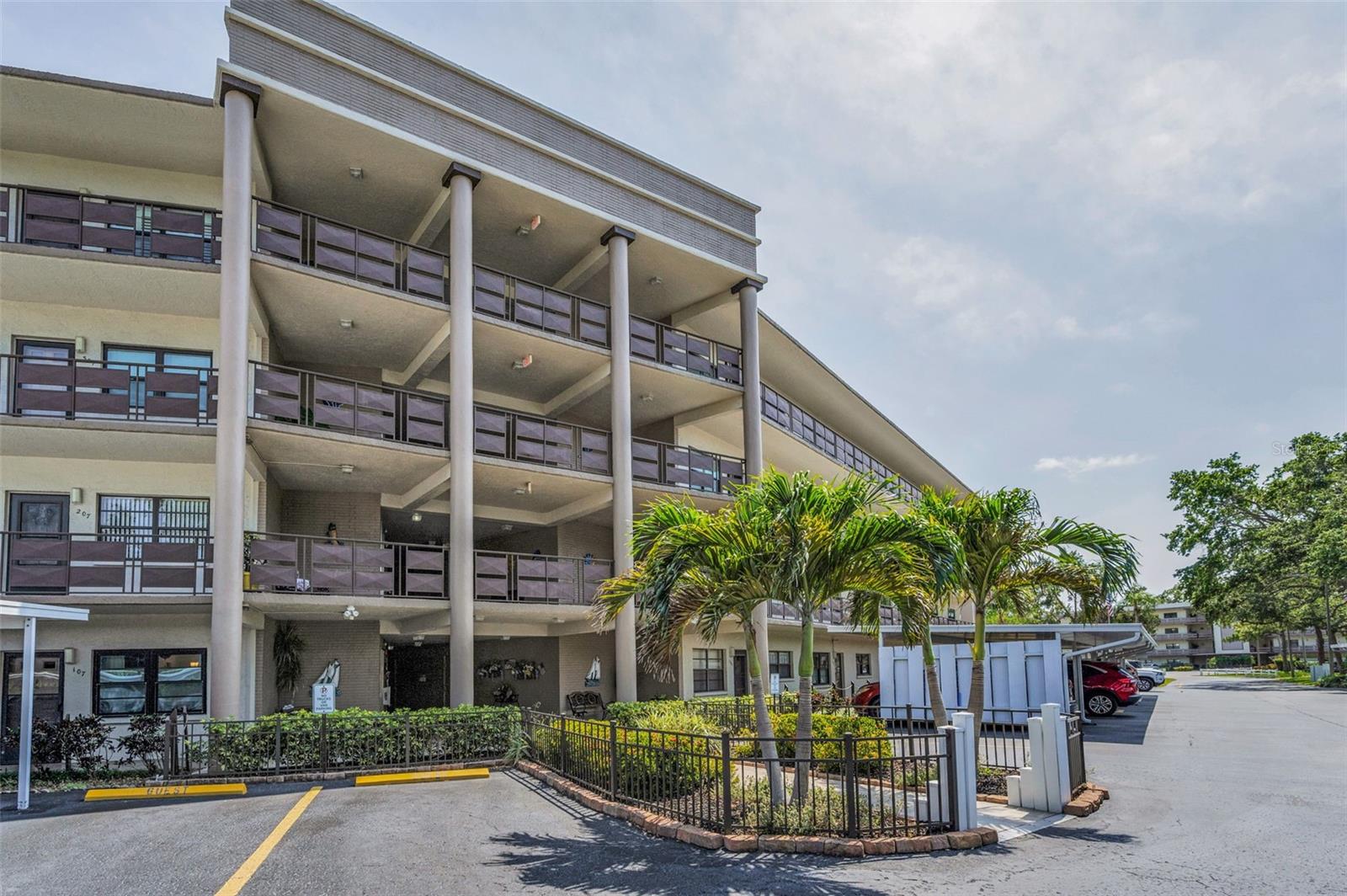 Central Building Entrance