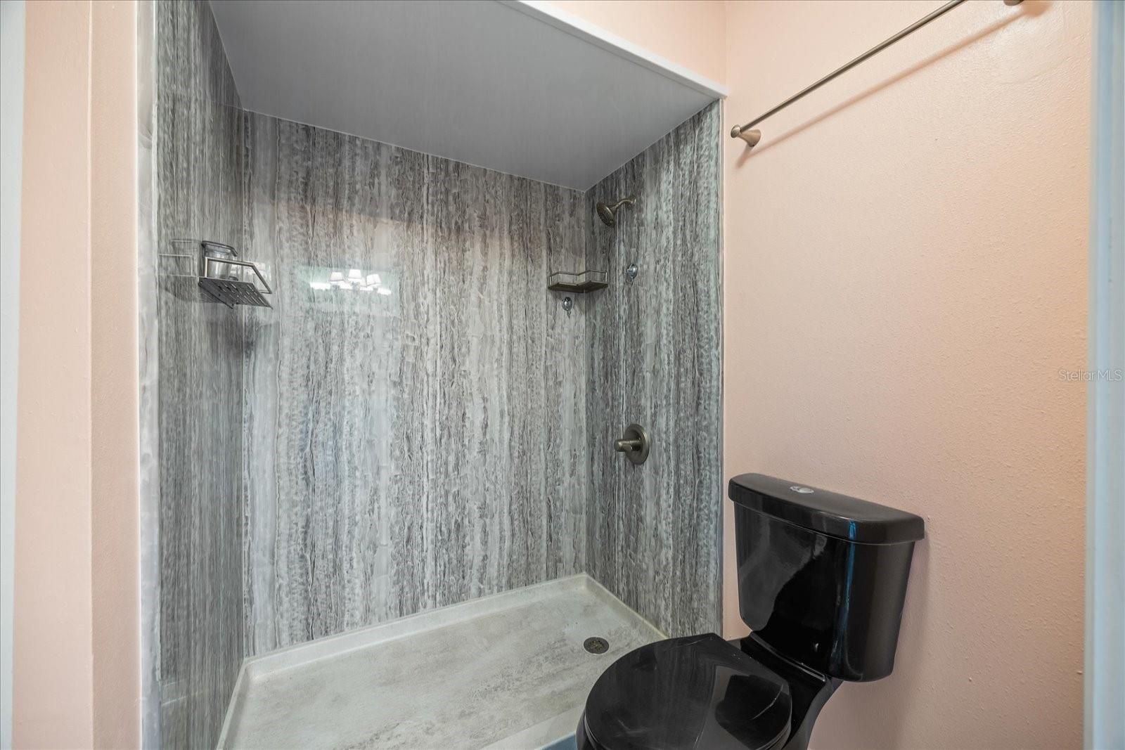 Primary bathroom shower