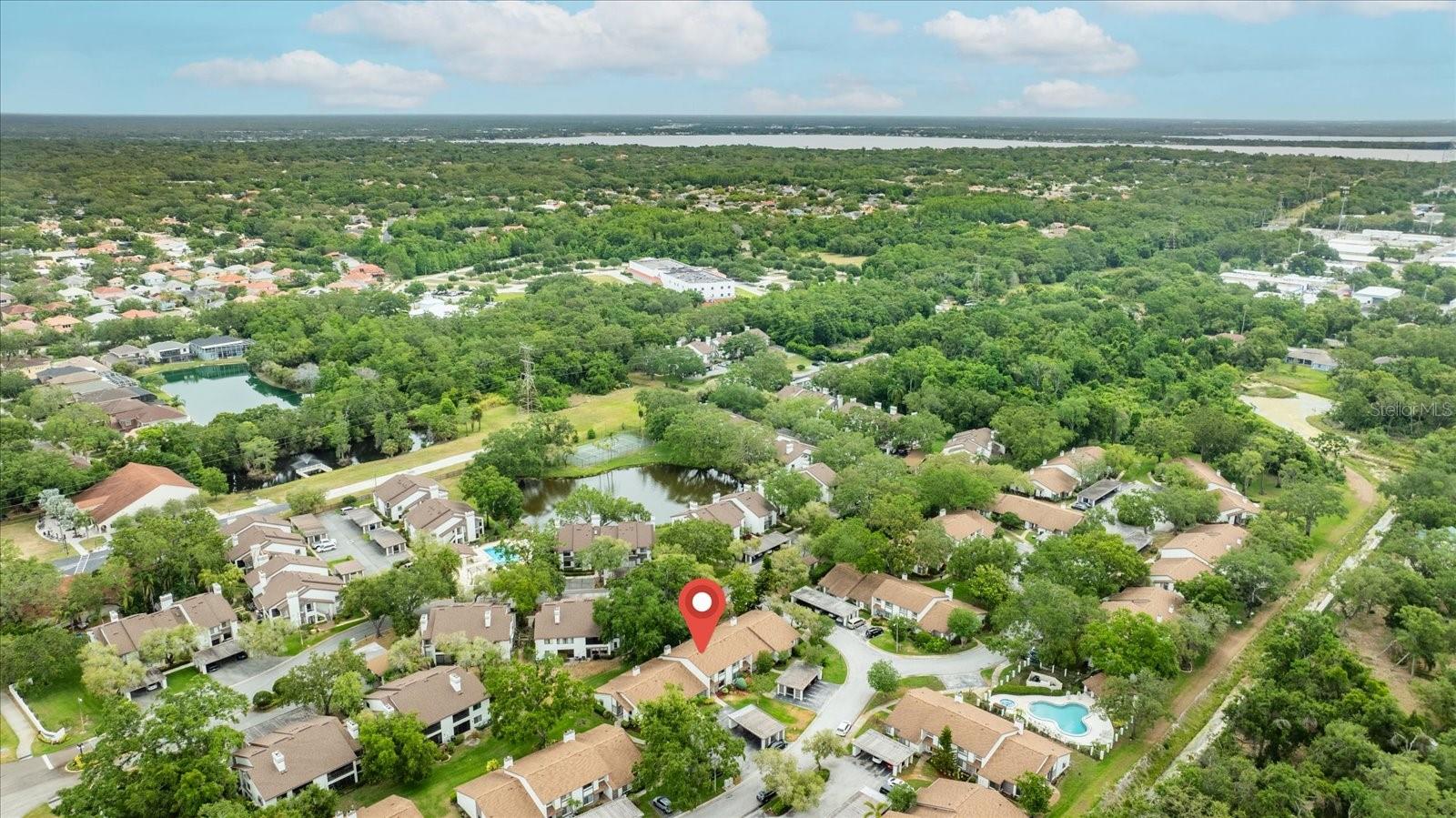 Cypress Trace community aerial