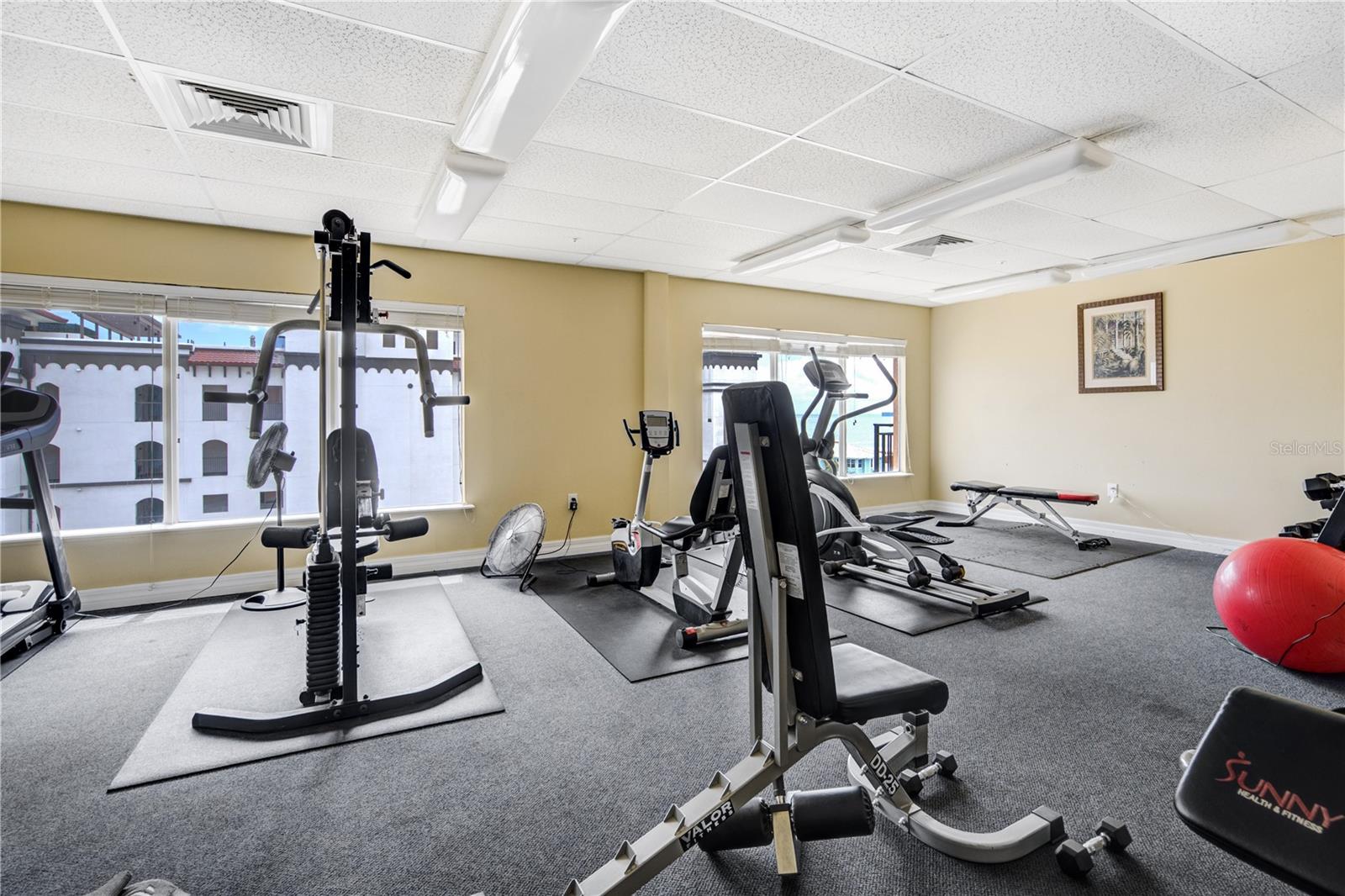Fitness room