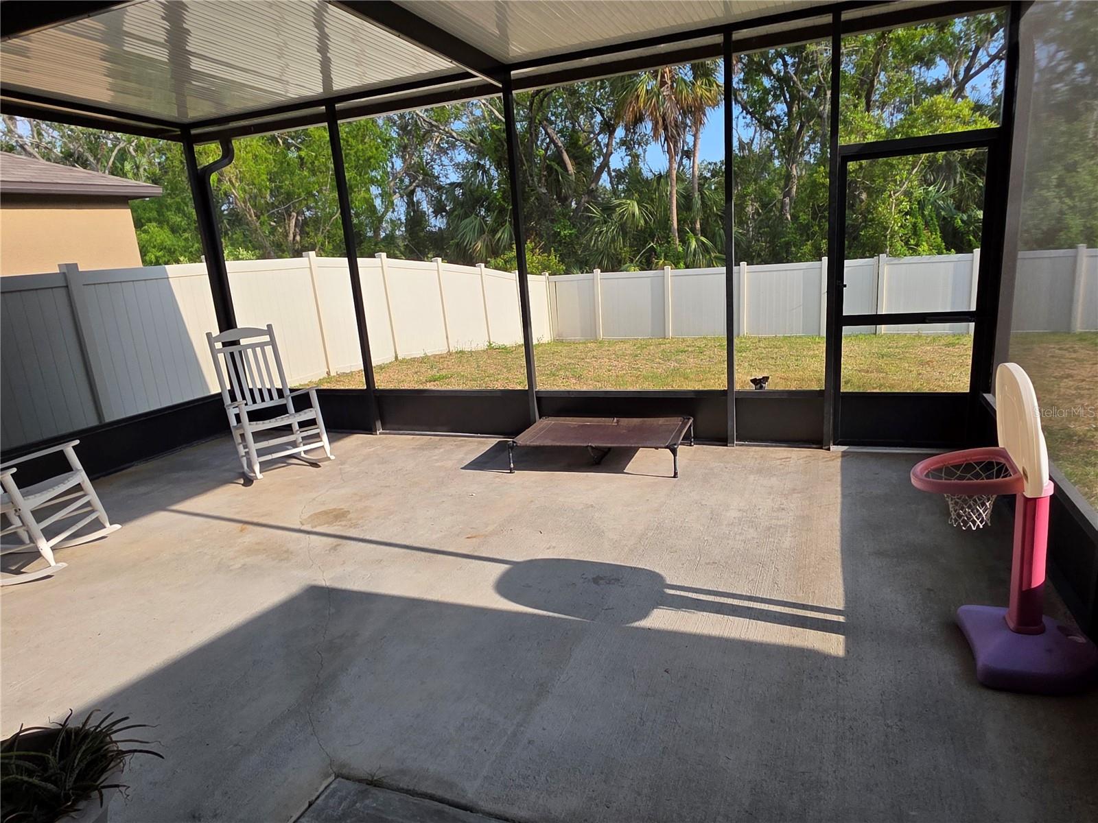 Open plan living room