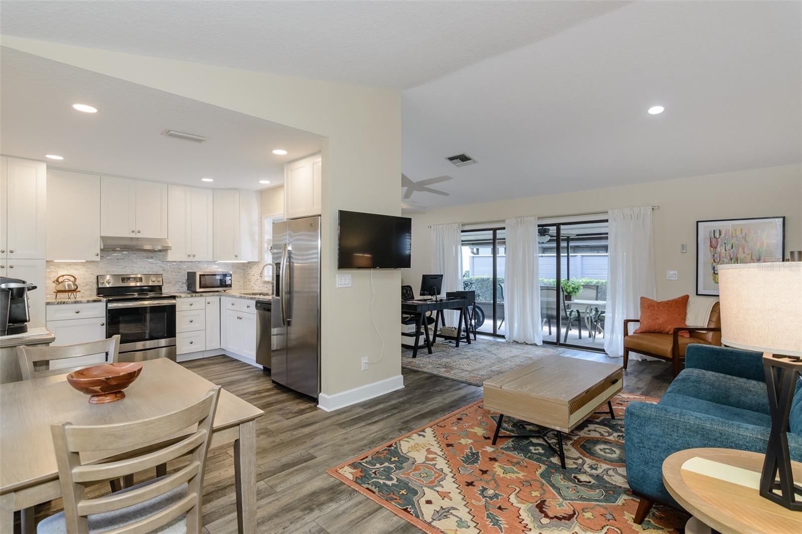 Shows like new! Updated kitchen, baths, vinyl flooring, baseboards, and removed popcorn ceilings.