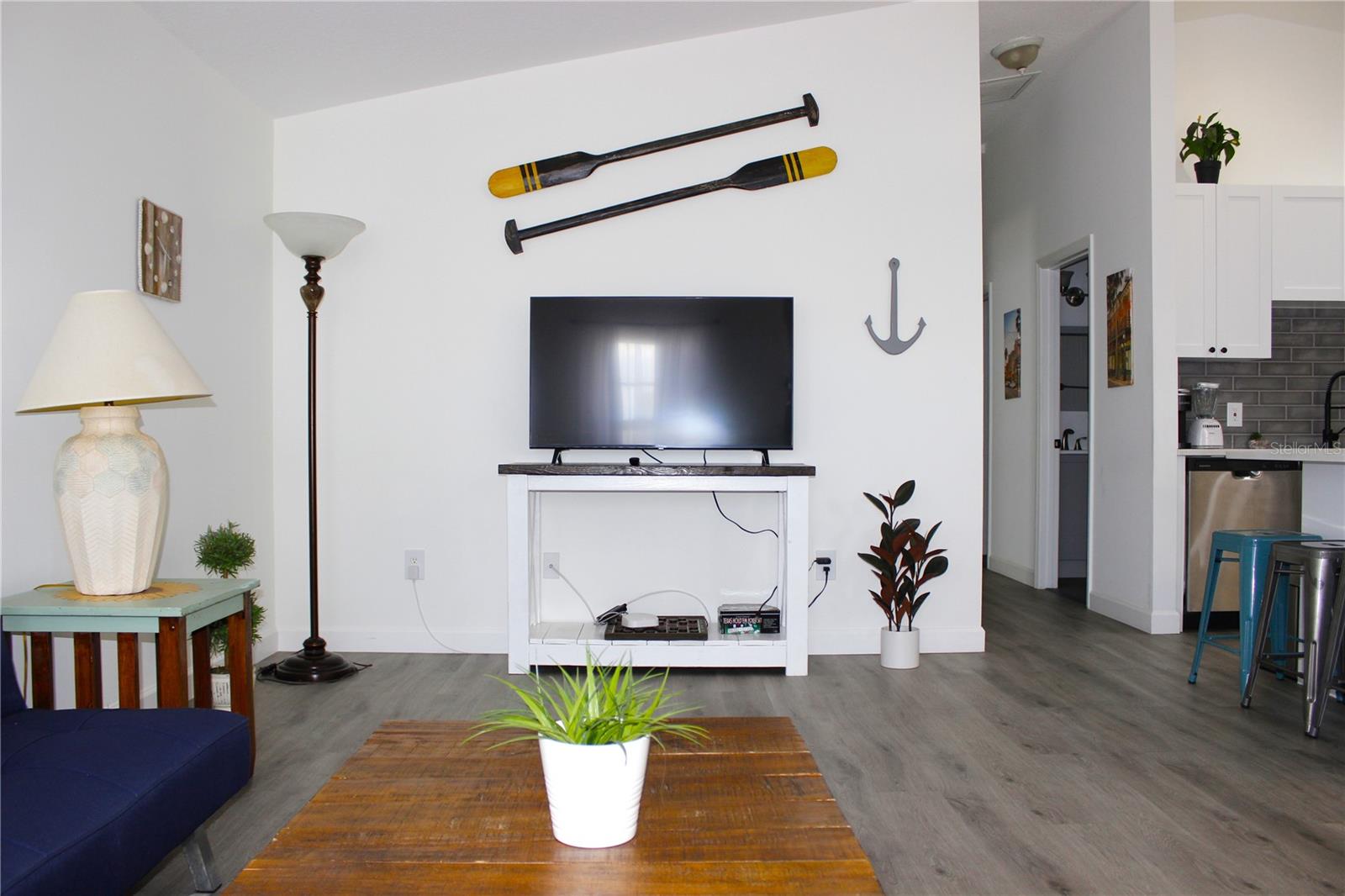 LIVING ROOM HALL TO BEDROOMS AT YOUR RIGHT