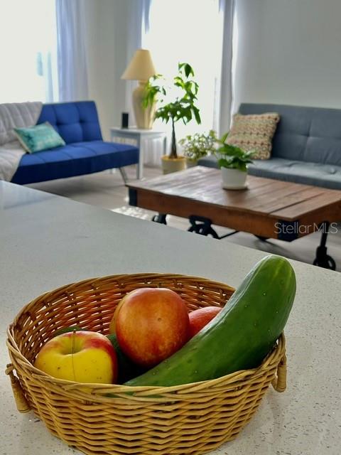 VIEW FORM KITCHEN TO LIVING