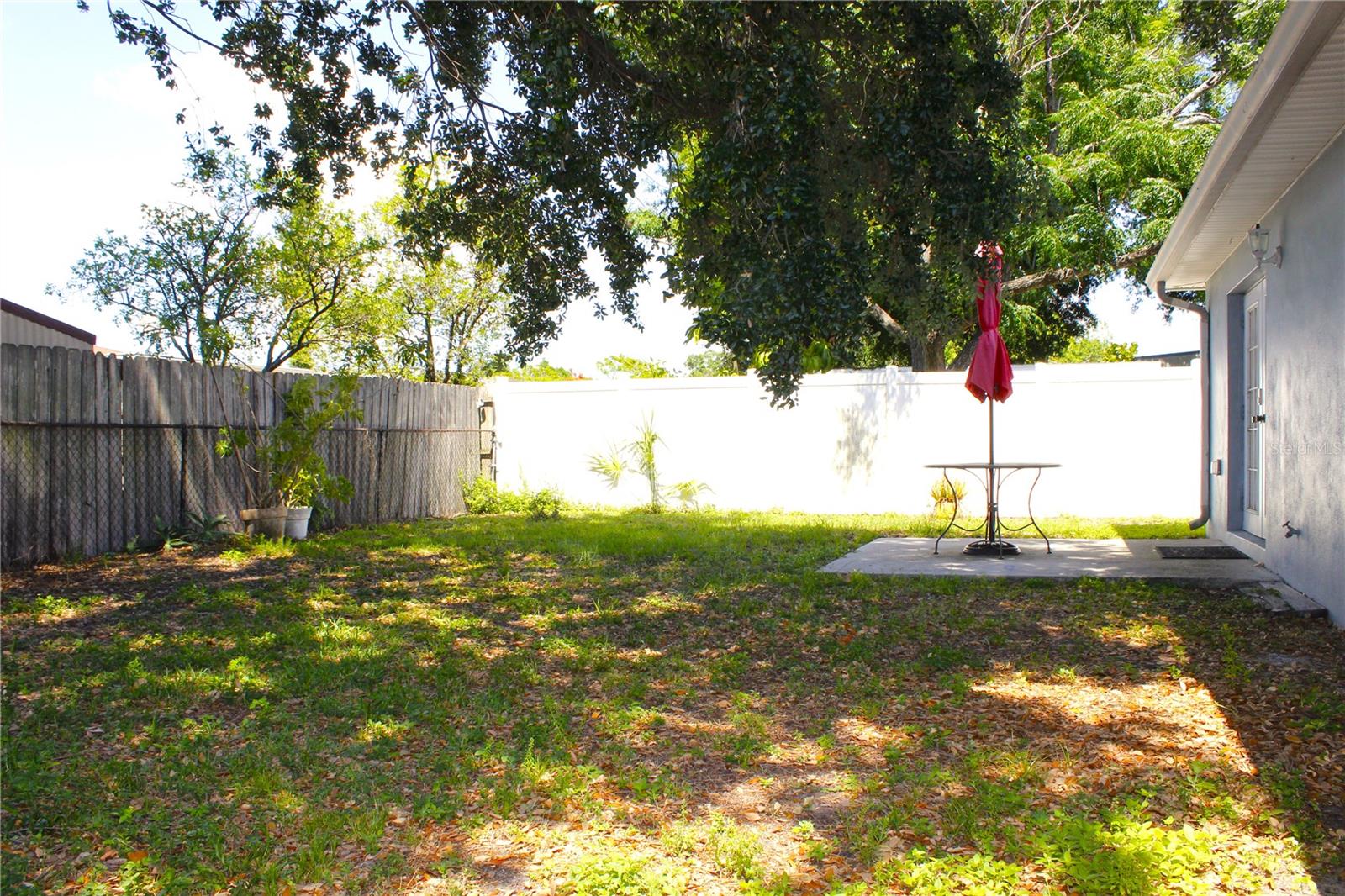 FENCED BACKYARD