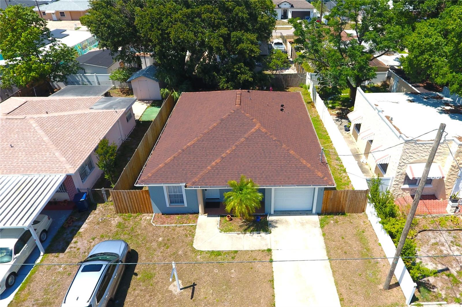 AERIAL VIEW OF THE FORNT