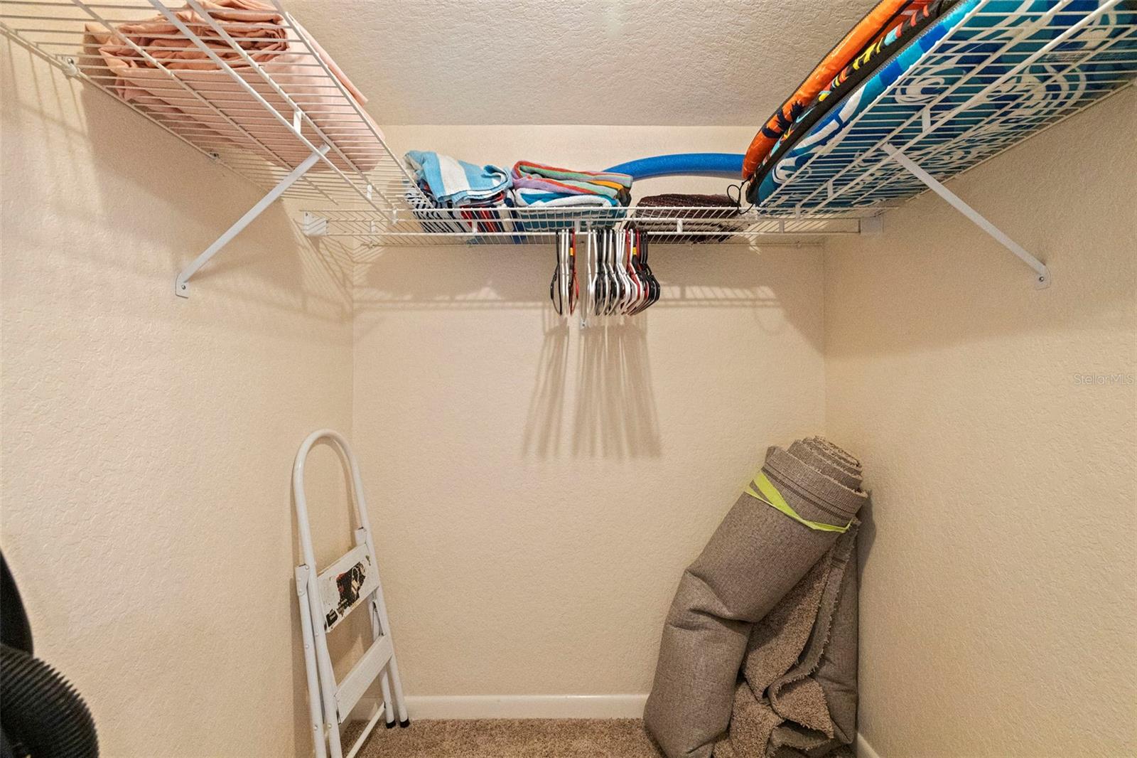 Primary walk in closet