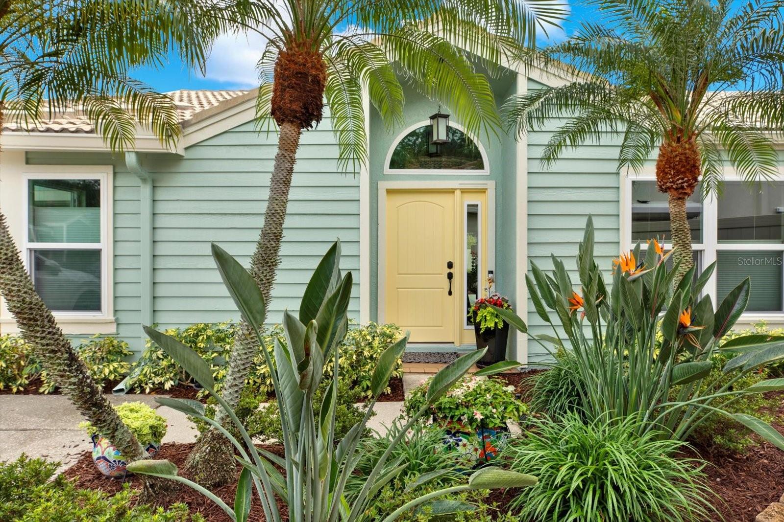 Tropical Entrance to Your Home