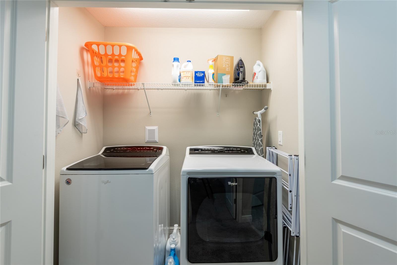 Upstairs laundry