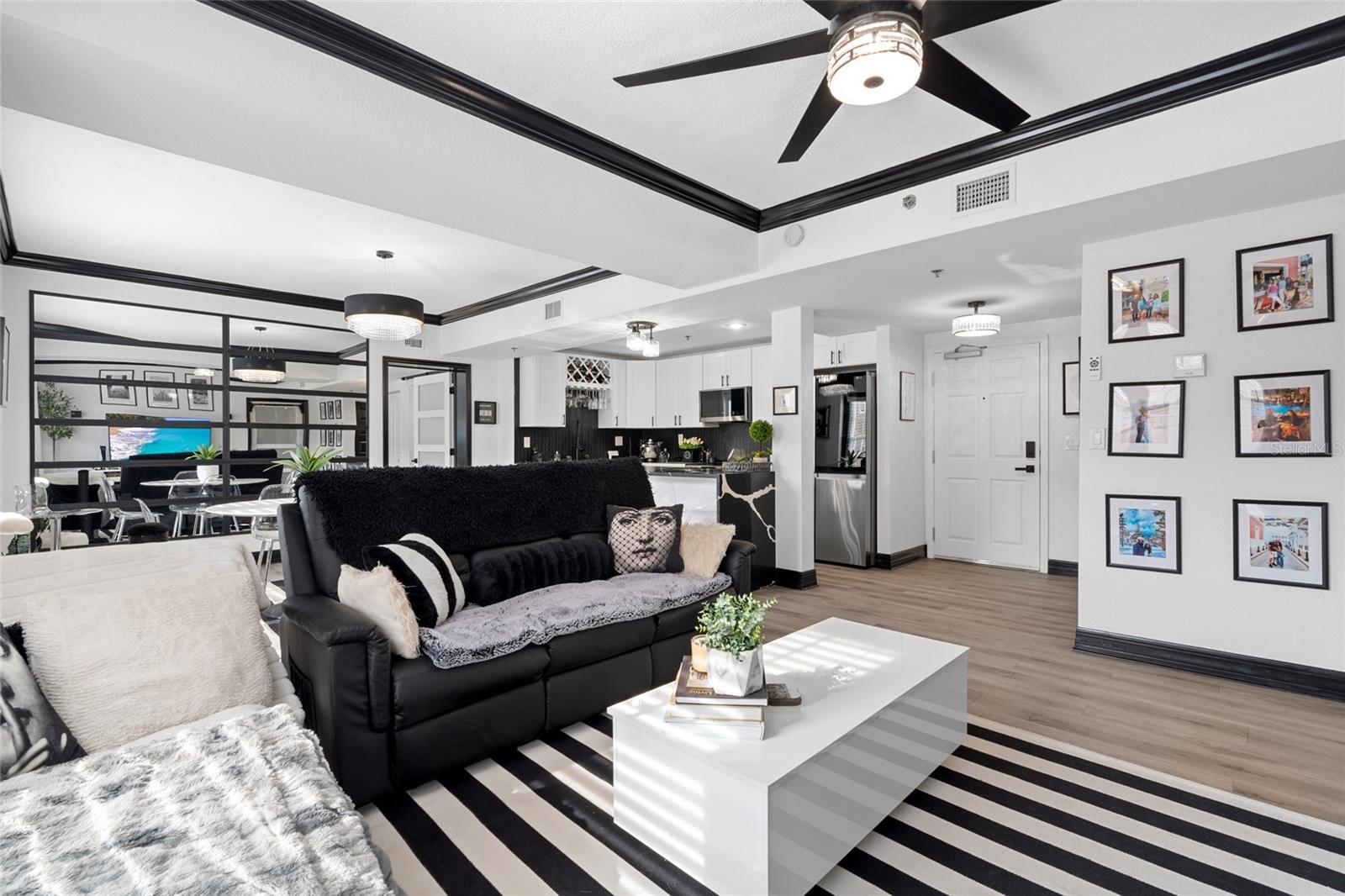 Living/Dining/Kitchen Combo