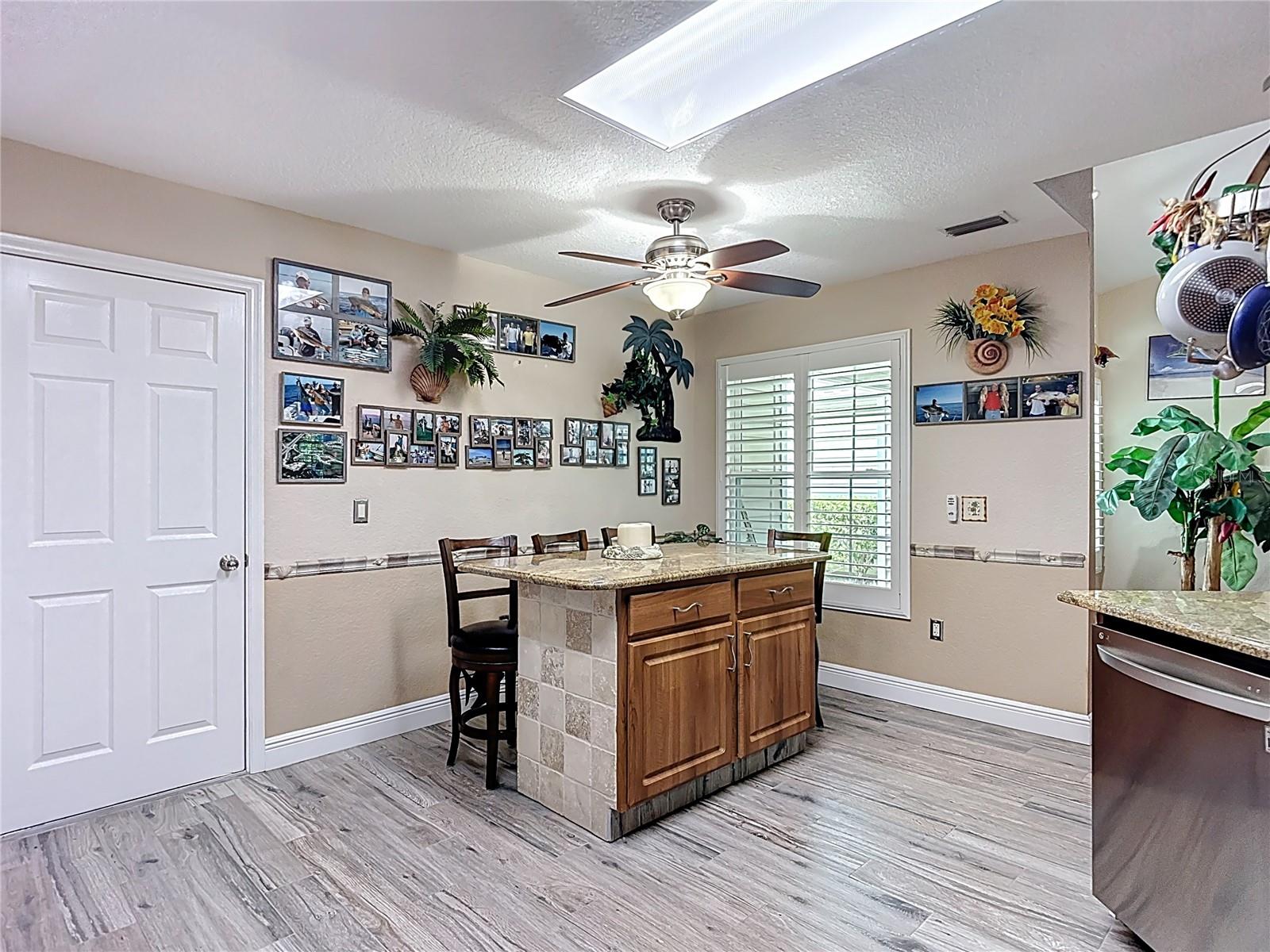 Kitchen to Garage Entrance