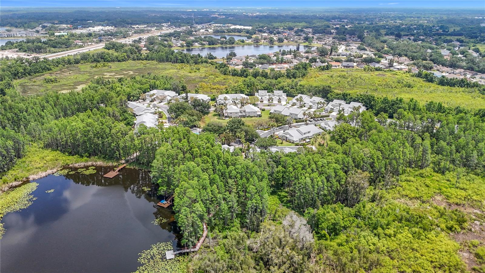 Private Lake with Dock Access