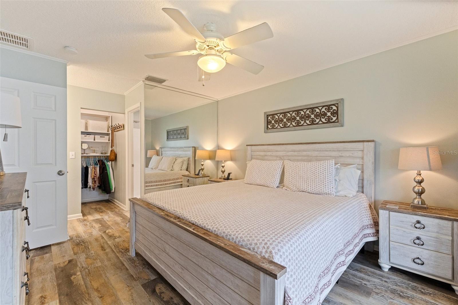 Primary bedroom suite