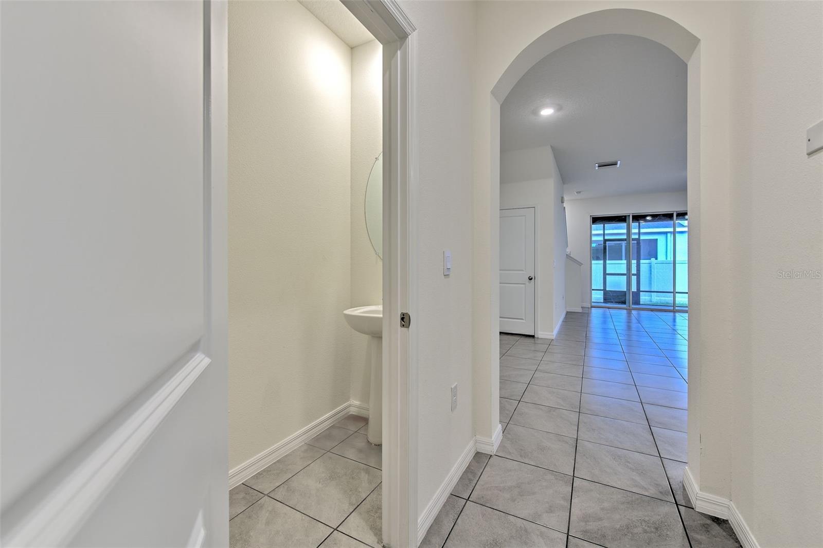 Half Bathroom downstairs