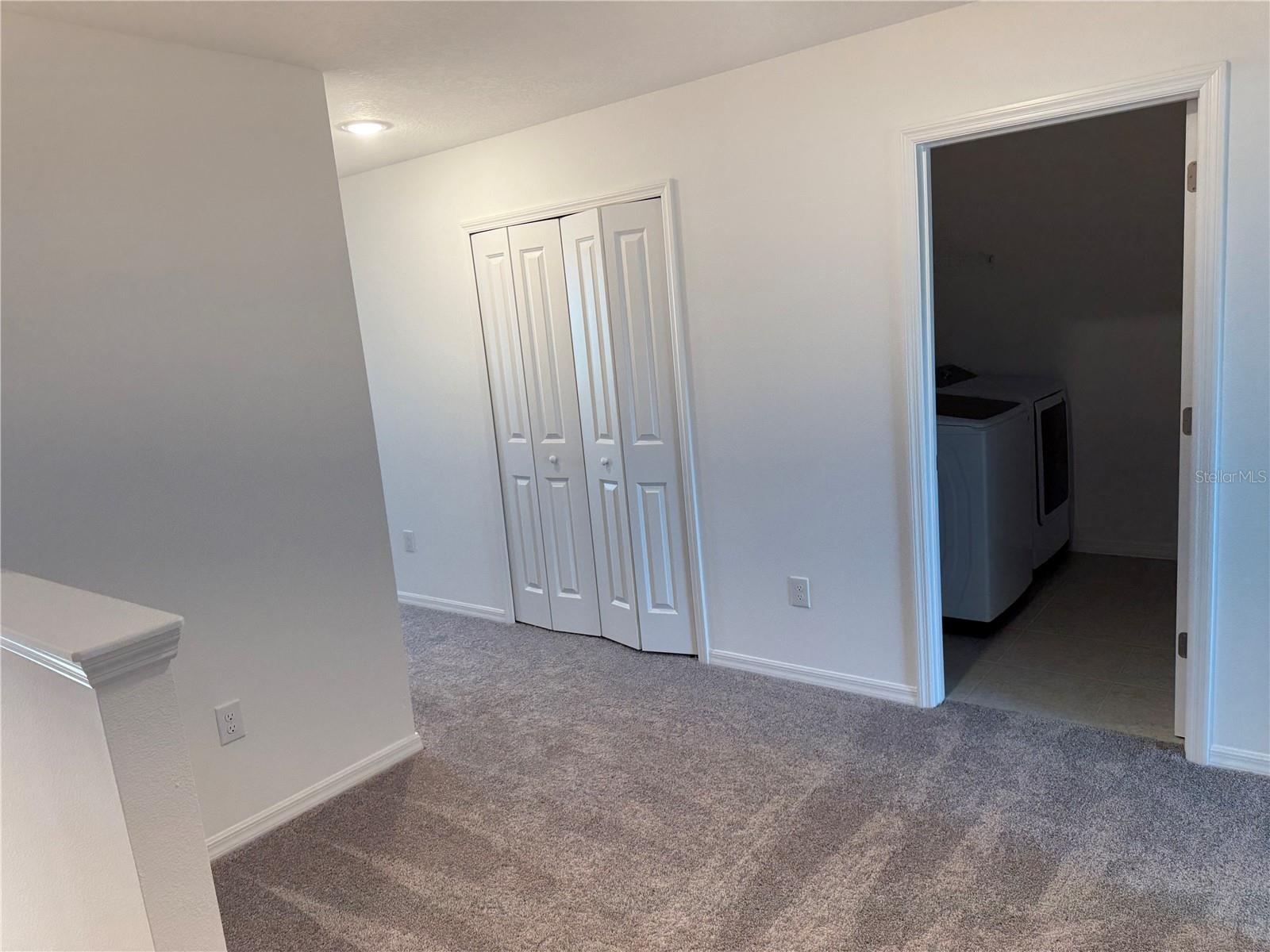 Upstairs loft area